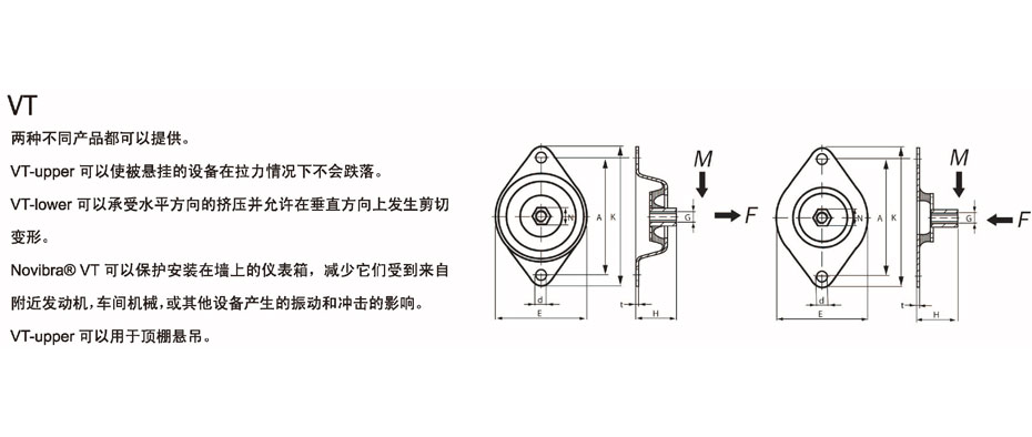 VT型减振器